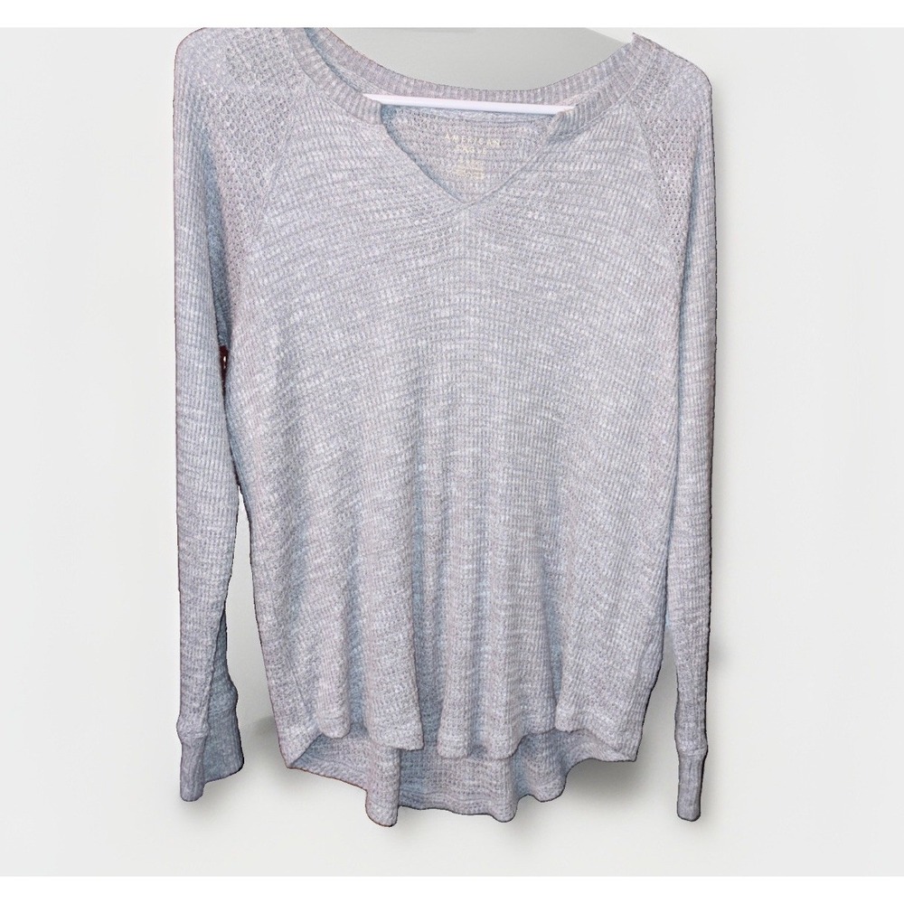 American Eagle Women's XS Cozy Lightweight Thermal Shirt Oversized Layer XS